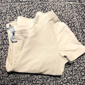 Figs EUC Space Grey small top/bottom set